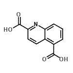 CAS 登录号：155602-27-0， 2,5-喹啉二甲酸