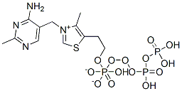 CAS#: 15666-52-1， [[2-[3-[(4-Amino-2-Methyl-Pyrimidin-5-Yl)Methyl]-4-Methyl-1-Thia-3-Azoniacyclopenta-2,4-Dien-5-Yl]Ethoxy-Hydroxy-Phosphoryl]Oxy-Hydroxy-Phosphoryl]Oxyphosphonic Acid