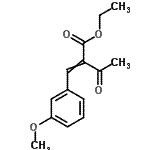 CAS#: 15725-25-4， Ethyl 2-(3-Methoxybenzylidene)-3-Oxobutanoate