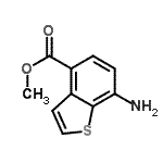 CAS#: 157252-28-3， Methyl 7-Amino-1-Benzothiophene-4-Carboxylate