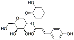CAS 登录号：15732-48-6， [(2R,3R,4S,5R,6R)-4,5-二羟基-2-[(1R,2S)-2-羟基环己基]氧基-6-(羟基甲基)四氢吡喃-3-基]3-(4-羟基苯基)丙-2-烯酸酯