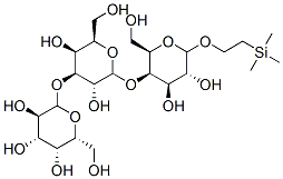 CAS 登录号：157553-92-9， (2S,3R,4S,5S,6R)-2-[(2R,3R,4S,5S,6R)-2-[(2R,3R,4R,5R,6R)-4,5-二羟基-2-(羟基甲基)-6-(2-三甲基硅烷基乙氧基)四氢吡喃-3-基]氧基-3,5-二羟基-6-(羟基甲基)四氢吡喃-4-基]氧基-6-(羟基甲基)四氢吡喃-3,4,5-三醇