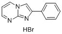 CAS 登录号：15764-36-0， 2-苯基咪唑并(1,2-a)嘧啶氢溴酸盐