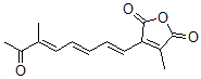 CAS#: 158204-25-2， 3-Methyl-4-[(1E,3E,5E)-6-Methyl-7-Oxoocta-1,3,5-Trienyl]Furan-2,5-Dione