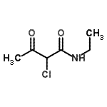 CAS#: 15844-86-7， 2-Chloro-N-Ethyl-3-Oxo-Butanamide