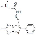 CAS#: 158530-54-2， 2-Methyl-6-Phenylimidazo(2,1-b)-1,3,4-Thiadiazole-5-Carboxaldehyde Dimethylaminoacetohydrazone