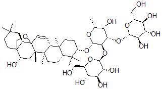 CAS#: 159122-01-7， Clinoposaponin XI
