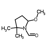 CAS#: 159174-42-2， 5-Methoxy-2,2-Dimethyl-1-Pyrrolidinecarbaldehyde