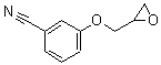 CAS#: 159183-52-5， 3-(2-Oxiranylmethoxy)Benzonitrile