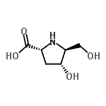 CAS#: 159247-18-4， (4R,5S)-4-Hydroxy-5-(Hydroxymethyl)-D-Proline