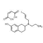 CAS#: 159559-71-4， 7-{[(2E)-3-Iodo-2-Propen-1-Yl](Propyl)Amino}-5,6,7,8-Tetrahydro-2-Naphthalenol (2Z)-2-Butenedioate (1:1)