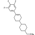 CAS#: 159560-06-2， 4'-Ethyl-4-(3,4,5-Trifluorophenyl)-1,1'-Bi(Cyclohexan)-3-Ene