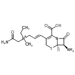 CAS#: 160115-08-2， (2E)-3-[(6R,7R)-7-Amino-2-Carboxy-8-Oxo-5-Thia-1-Azabicyclo[4.2.0]Oct-2-En-3-Yl]-N-(2-Amino-2-Oxoethyl)-N-Ethyl-N-Methyl-2-Propen-1-Aminium