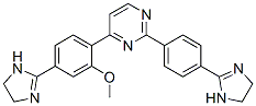 CAS#: 160522-92-9， 4-[4-(4,5-Dihydro-1H-Imidazol-2-Yl)-2-Methoxyphenyl]-2-[4-(4,5-Dihydro-1H-Imidazol-2-Yl)Phenyl]Pyrimidine