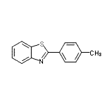 CAS#: 16112-21-3， 2-(4-Methylphenyl)-1,3-Benzothiazole