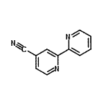 结构式 CAS# 1613-71-4, 2,2'-联吡啶-4-甲腈
