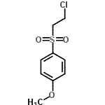 CAS#: 16191-81-4， 1-[(2-Chloroethyl)Sulfonyl]-4-Methoxybenzene