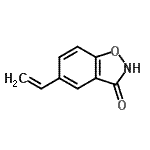 CAS 登录号：162035-84-9， 5-乙烯基-1,2-苯并恶唑-3(2H)-酮