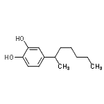 CAS#: 162131-23-9， 4-(2-Heptanyl)-1,2-Benzenediol
