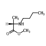 CAS#: 162152-13-8， Methyl (2S)-2-Butylaminopropanoate