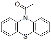 结构式 CAS# 1628-29-1, 甲基吩噻嗪-10-基甲酮