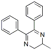 CAS#: 16340-50-4， 2,3-Dihydro-2-Methyl-5,6-Diphenylpyrazine