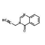 CAS#: 16347-56-1， 3-(2-Propyn-1-Yl)-4(3H)-Quinazolinone