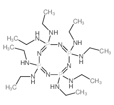 CAS#: 1635-66-1， 2,2,4,4,6,6,8,8-Octakis(ethylamino)-2,2,4,4,6,6,8,8-octahydro-1,3,5,7,2,4,6,8-Tetrazatetraphosphocine