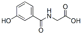 结构式 CAS# 1637-75-8, 3-羟基马尿酸