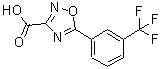 CAS#: 163720-44-3， 5-[3-(Trifluoromethyl)Phenyl]-1,2,4-Oxadiazole-3-Carboxylic Acid