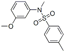 CAS#: 16437-31-3， N-(3-Methoxyphenyl)-N-Methyl-p-Toluenesulphonamide
