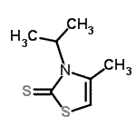 CAS#: 16486-32-1， 3-Isopropyl-4-Methyl-1,3-Thiazole-2(3H)-Thione