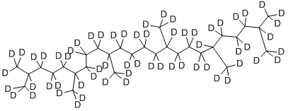 CAS#: 16514-83-3， 2,6,10,15,19,23-Hexa(Methyl-D3)-Tetracosane-1,1,1,2,3,3,4,4,5,5,6,7,7,8,8,9,9,10,11,11,12,12,13,13,14,14,15,16,16,17,17,18,18,19,20,20,21,21,22,22,23,24,24,24-D44