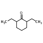 CAS 登录号：16519-68-9， 2,6-二乙基环己酮
