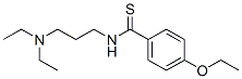 CAS 登录号：16531-25-2， N-[3-(二乙基氨基)丙基]-4-乙氧基硫代苯甲酰胺