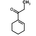CAS#: 1655-03-4， 1-(1-Cyclohexen-1-Yl)-1-Propanone