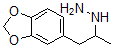CAS#: 16602-88-3， 1-[alpha-Methyl-3,4-(Methylenebisoxy)Phenethyl]Hydrazine