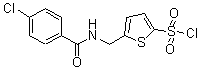 CAS#: 166964-34-7， 5-{[(4-Chlorobenzoyl)Amino]Methyl}Thiophene-2-Sulfonyl Chloride