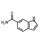 CAS#: 1670-88-8， 1H-Indole-6-Carboxamide