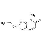 CAS#: 167073-68-9， Methyl (2Z)-3-[(3S,5R)-5-Ethoxy-1,2-Dioxolan-3-Yl]Acrylate