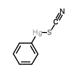 CAS 登录号：16751-55-6， 苯基(硫氰酸基-kappas)汞