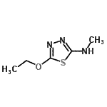 CAS#: 16784-32-0， 5-Ethoxy-N-Methyl-1,3,4-Thiadiazol-2-Amine