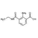 CAS 登录号：167903-01-7， 2-氨基-3-(乙基氨基甲酰)苯甲酸