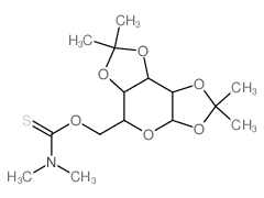 CAS#: 16795-64-5， 1-O,2-O:3-O,4-O-Bis(1-Methylethylidene)-alpha-D-Galactopyranose Dimethylcarbamothioate