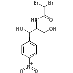 CAS#: 16803-75-1， 2,2-Dibromo-N-[1,3-Dihydroxy-1-(4-Nitrophenyl)-2-Propanyl]Acetamide