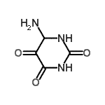 CAS 登录号：16823-36-2， 6-氨基二氢-2,4,5(3H)-嘧啶三酮