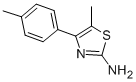 结构式 CAS# 16942-66-8, 5-甲基-4-(4-甲基苯基)-1,3-噻唑-2-胺