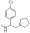 CAS 登录号：170119-33-2， 1-(4-氯苯基)-N-甲基-2-(1-吡咯烷基)乙胺