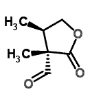 CAS#: 170501-52-7， (3S,4R)-3,4-Dimethyl-2-Oxotetrahydro-3-Furancarbaldehyde