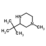 CAS#: 170654-21-4， 1-Methyl-3-(2-Methyl-2-Propanyl)Piperazine